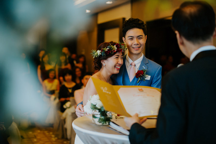 teng siang cindy fullerton hotel singapore wedding photography