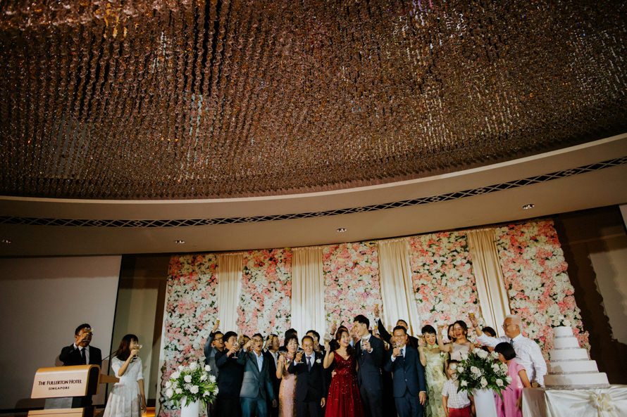 teng siang cindy fullerton hotel singapore wedding photography