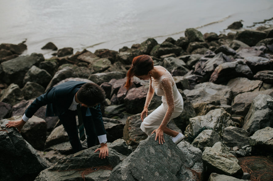 abandoned sports complex singapore pre wedding photography