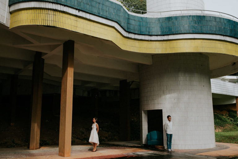 Derrick + Lynn // Abandoned Sports Complex Adventure