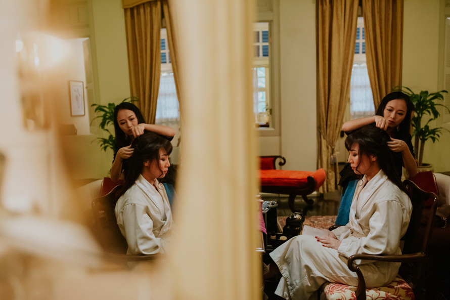 Raffles Hotel Singapore Wedding Photography