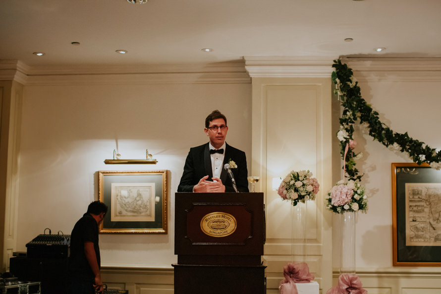 Raffles Hotel Singapore Wedding Photography