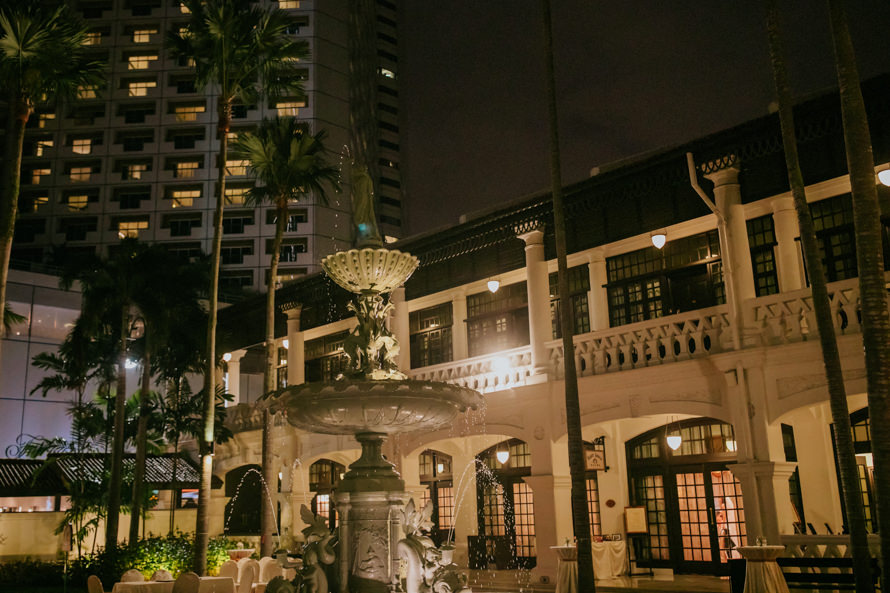 Raffles Hotel Singapore Wedding Photography