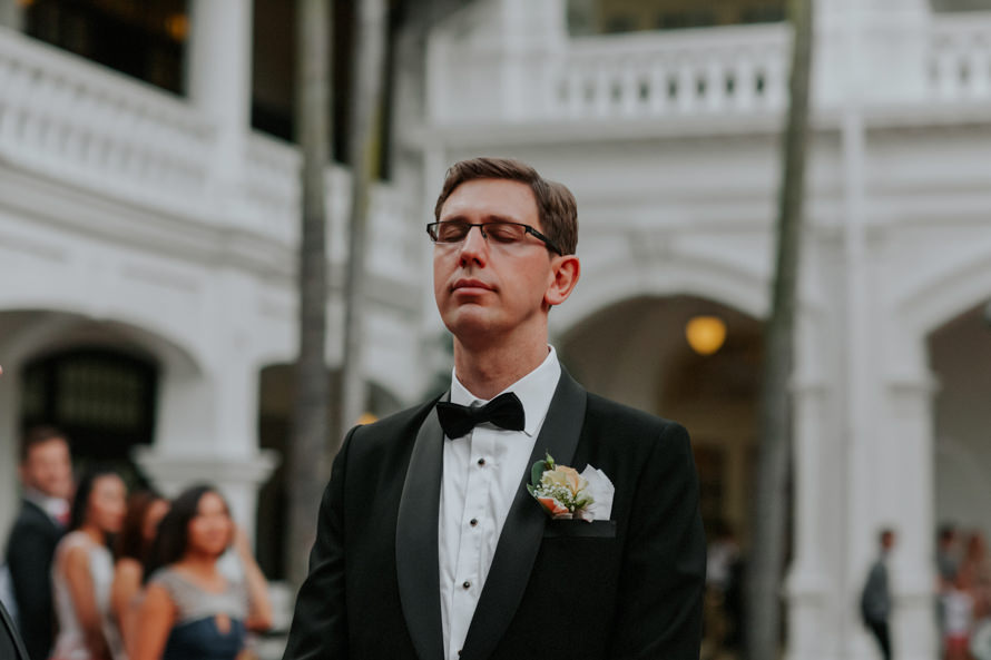 Raffles Hotel Singapore Wedding Photography