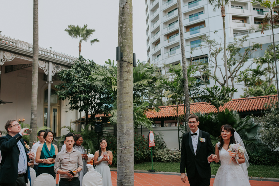 Raffles Hotel Singapore Wedding Photography