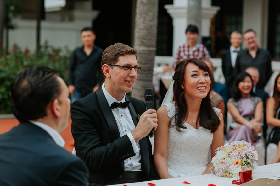 Raffles Hotel Singapore Wedding Photography