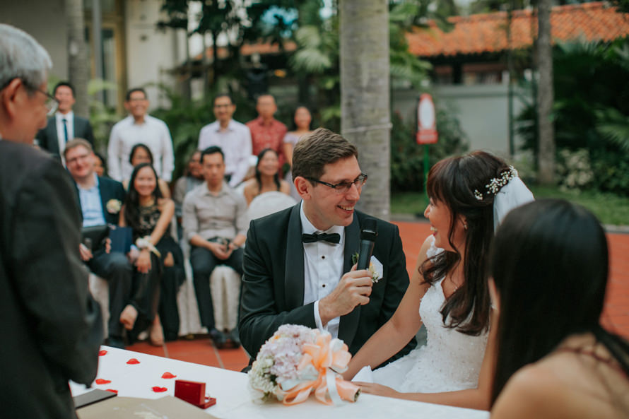 Raffles Hotel Singapore Wedding Photography