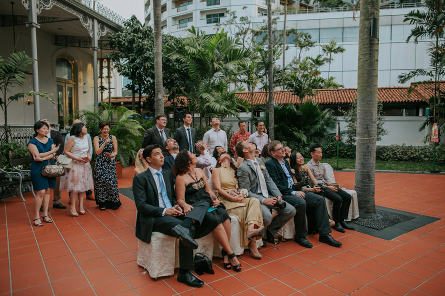 Raffles Hotel Singapore Wedding Photography
