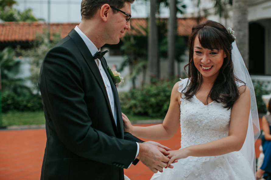 Raffles Hotel Singapore Wedding Photography