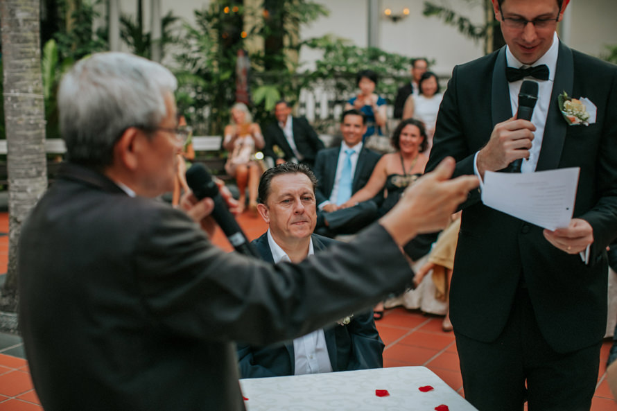 Raffles Hotel Singapore Wedding Photography