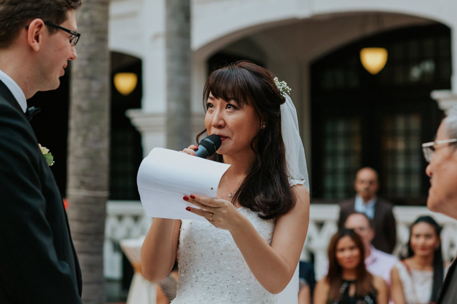 Raffles Hotel Singapore Wedding Photography