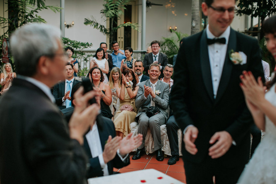 Raffles Hotel Singapore Wedding Photography