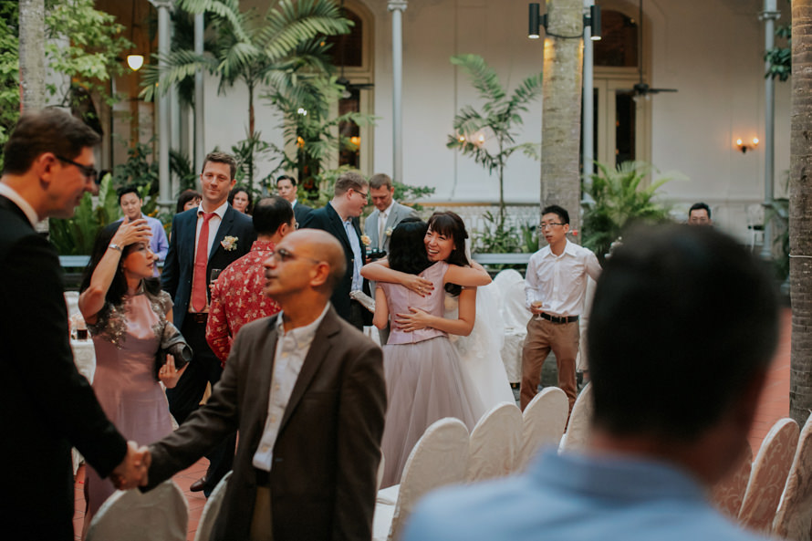 Raffles Hotel Singapore Wedding Photography