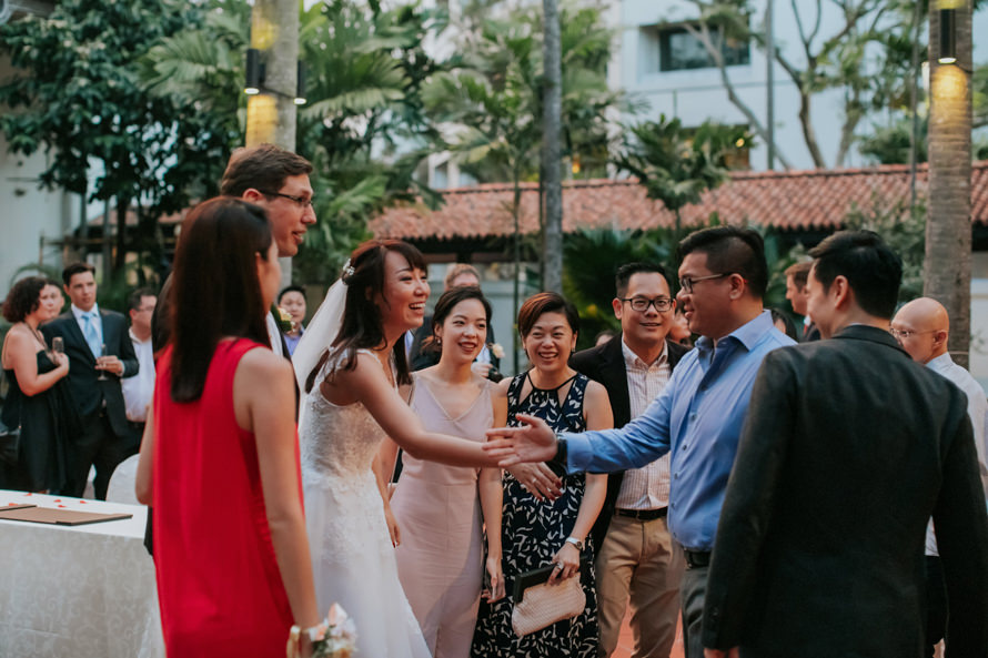 Raffles Hotel Singapore Wedding Photography