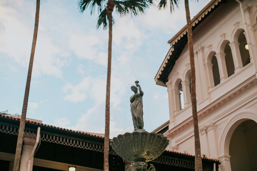 Raffles Hotel Singapore Wedding Photography