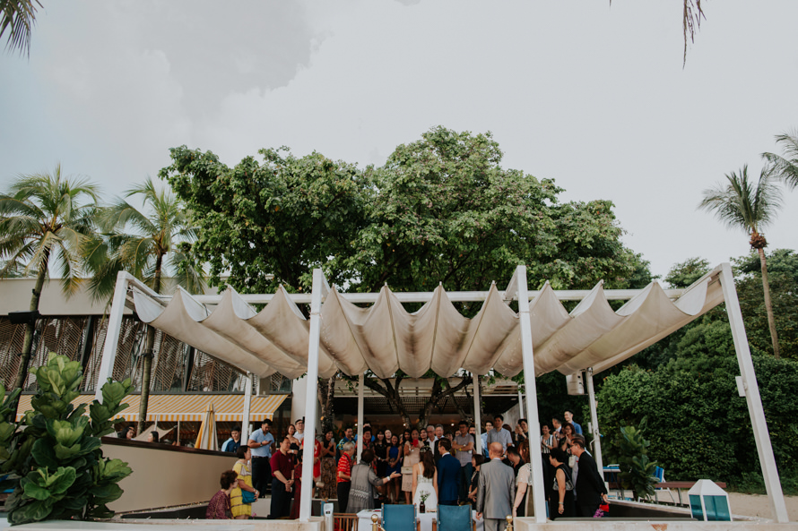 Tanjong Beach Club Sentosa Singapore Wedding Photography