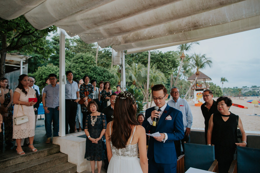 Tanjong Beach Club Sentosa Singapore Wedding Photography