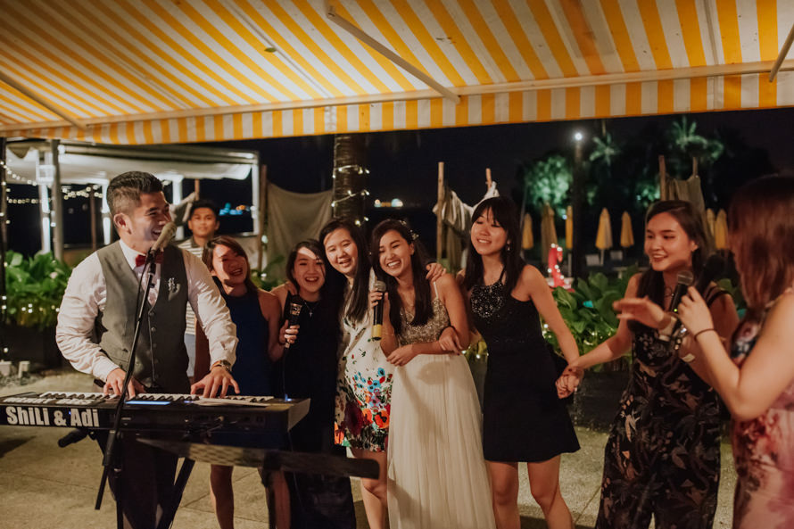 Tanjong Beach Club Sentosa Singapore Wedding Photography