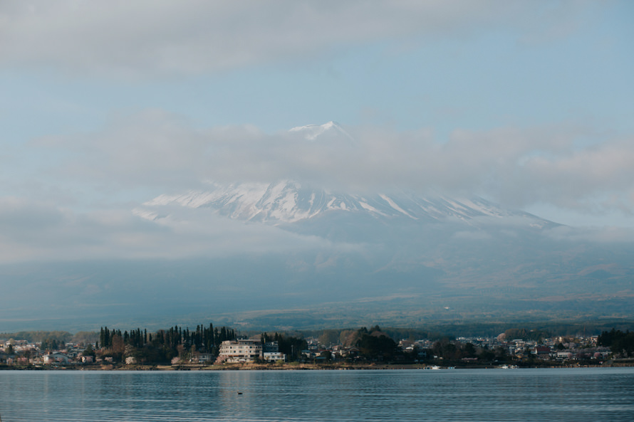 Mount Fuji Tokyo Japan Sakura Pre Wedding Photography