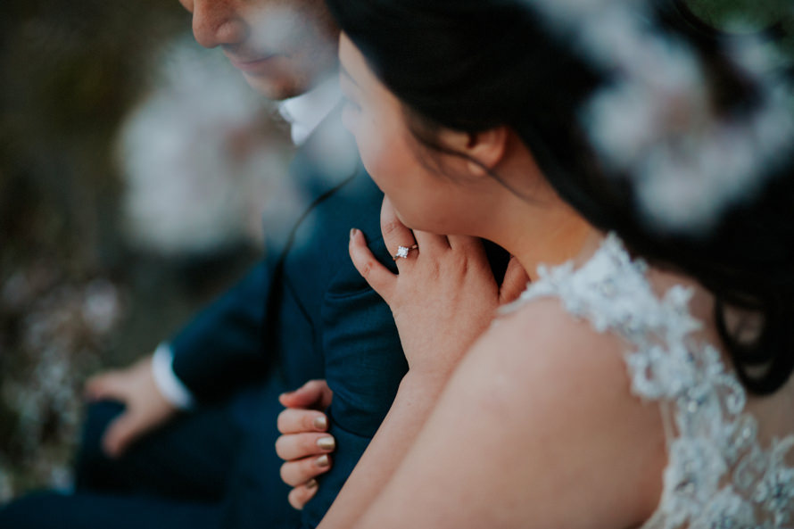 Mount Fuji Tokyo Japan Sakura Pre Wedding Photography