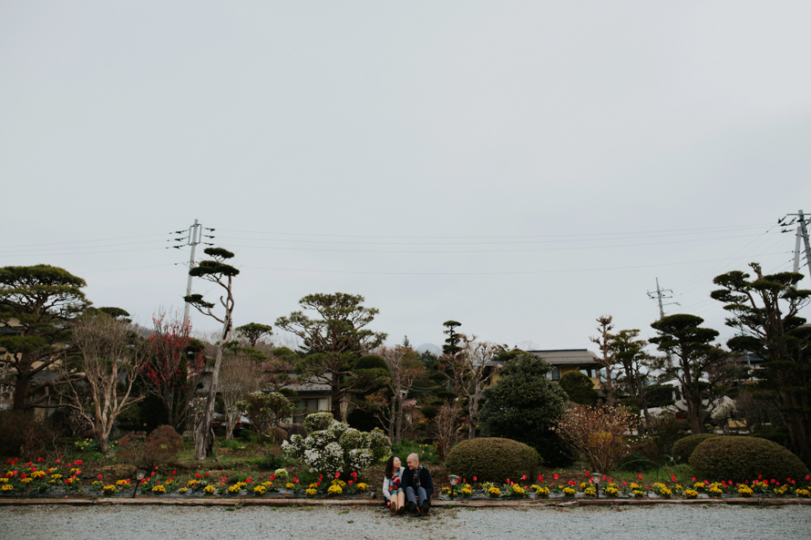 Mount Fuji Tokyo Japan Sakura Pre Wedding Photography