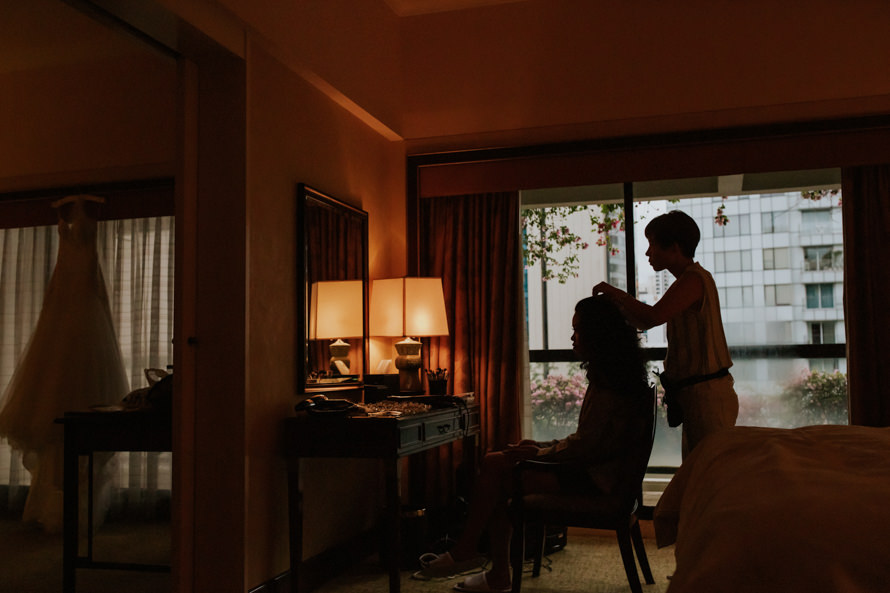 Regent Hotel Singapore Wedding Photography