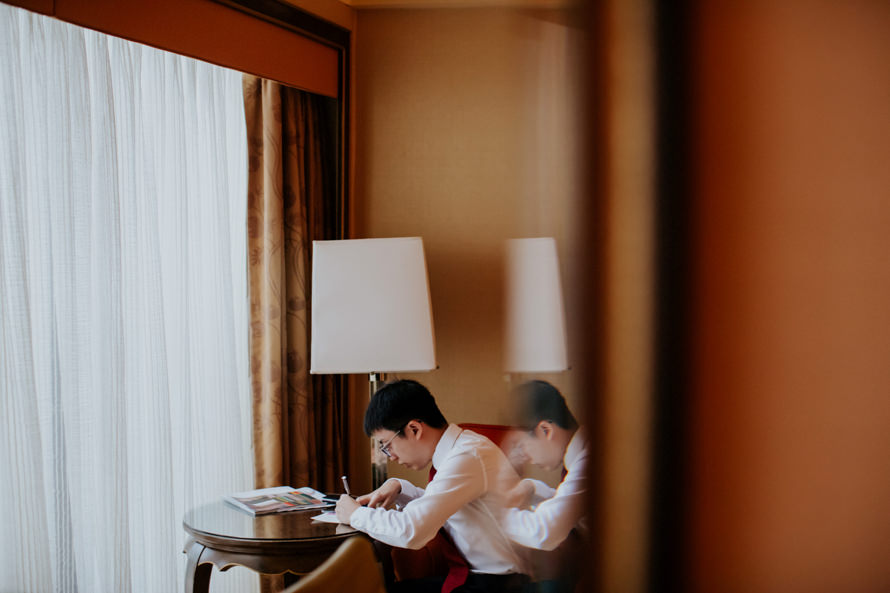 Regent Hotel Singapore Wedding Photography