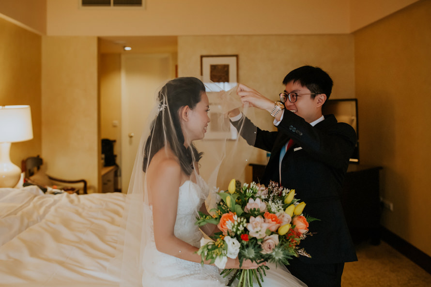 Regent Hotel Singapore Wedding Photography
