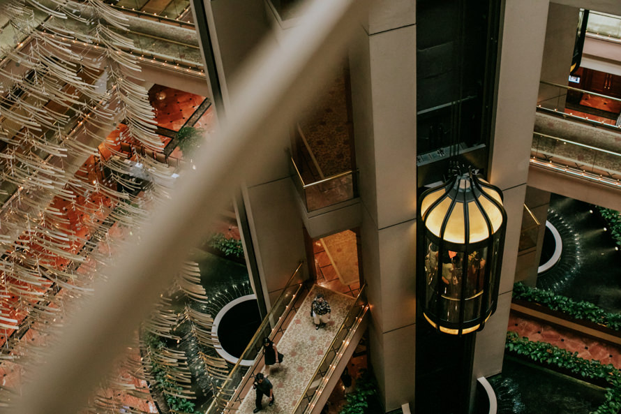 Regent Hotel Singapore Wedding Photography