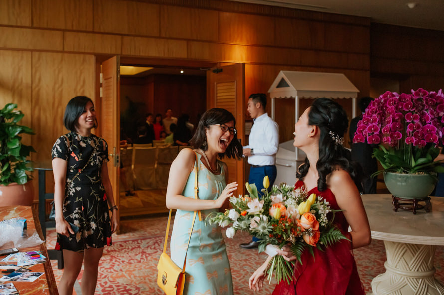 Regent Hotel Singapore Wedding Photography