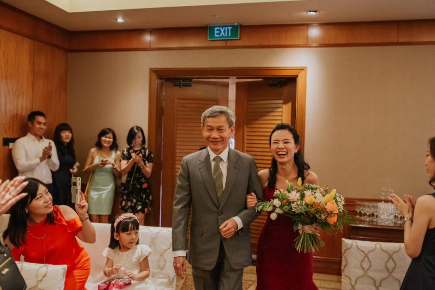 Regent Hotel Singapore Wedding Photography