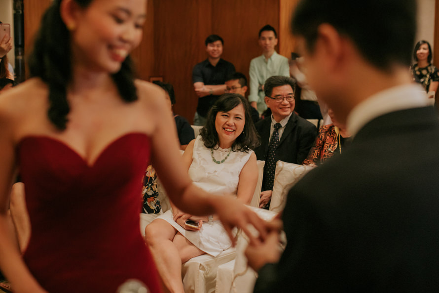 Regent Hotel Singapore Wedding Photography