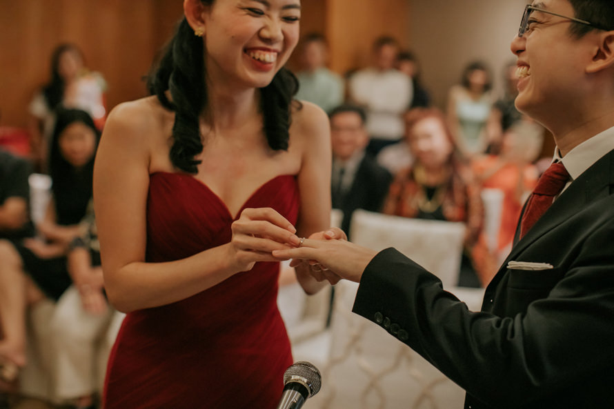 Regent Hotel Singapore Wedding Photography