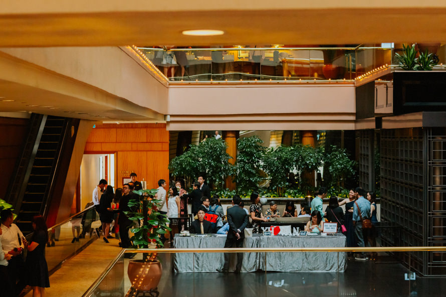 Regent Hotel Singapore Wedding Photography