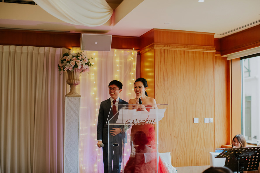 Regent Hotel Singapore Wedding Photography