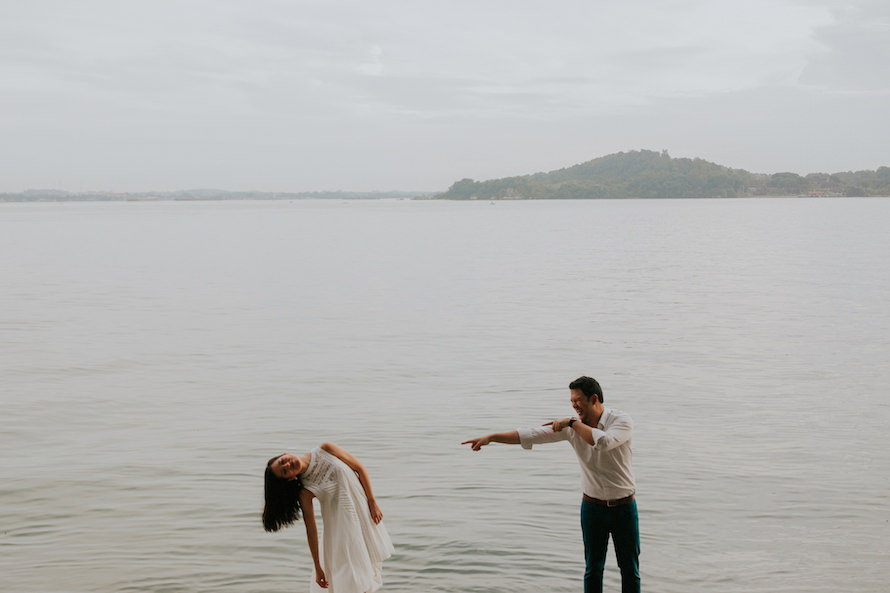 abandoned estate singapore pre wedding photography