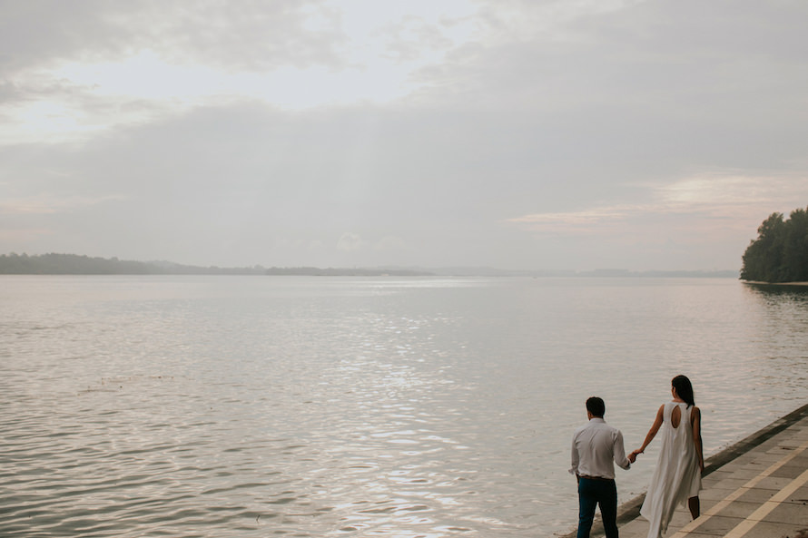 abandoned estate singapore pre wedding photography