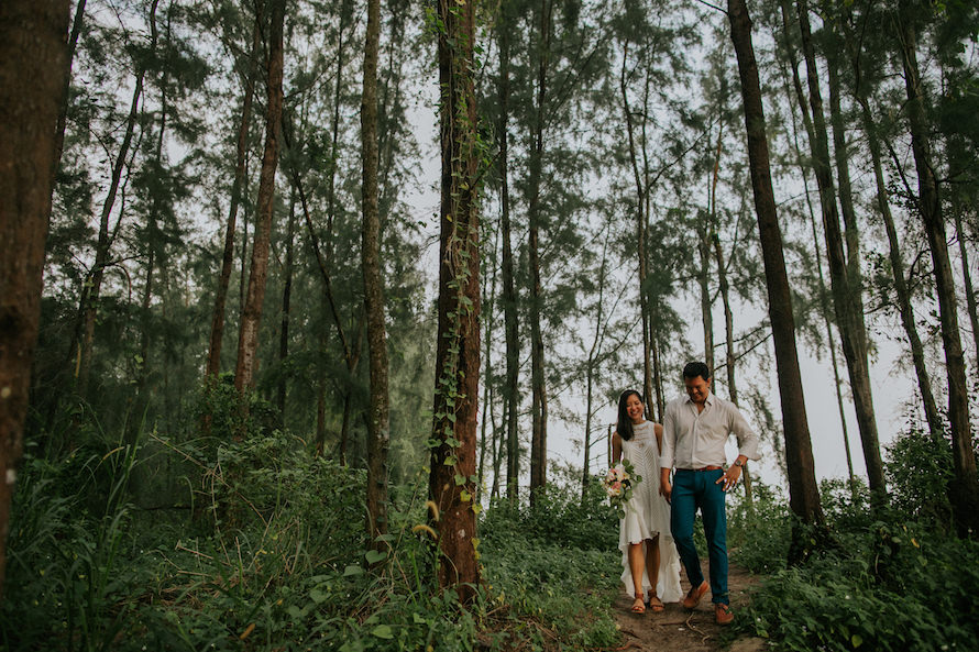 abandoned estate singapore pre wedding photography