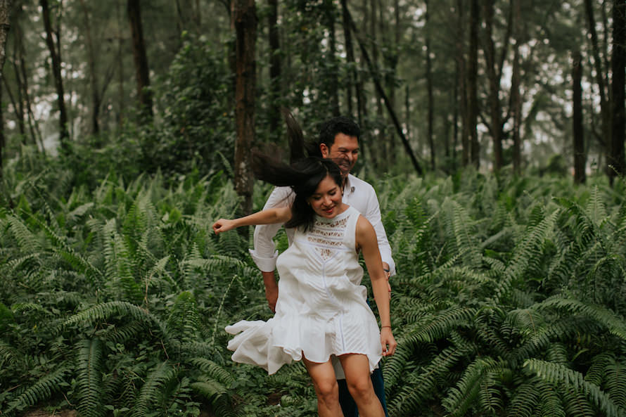abandoned estate singapore pre wedding photography