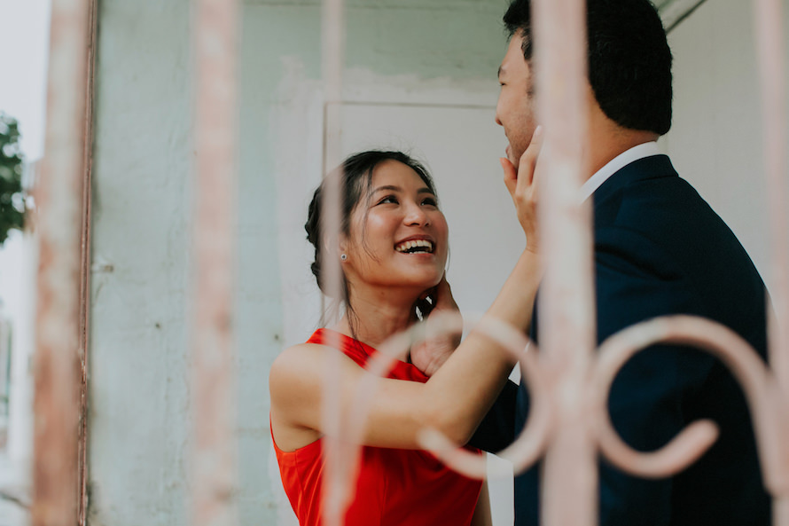 abandoned estate singapore pre wedding photography