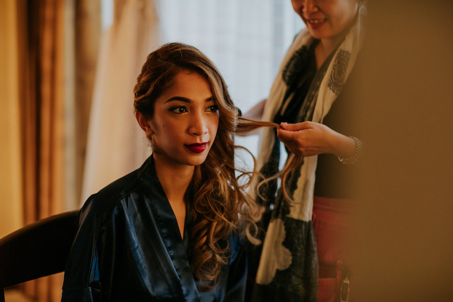 Floral Inspired Wedding Singapore Wedding Photographer
