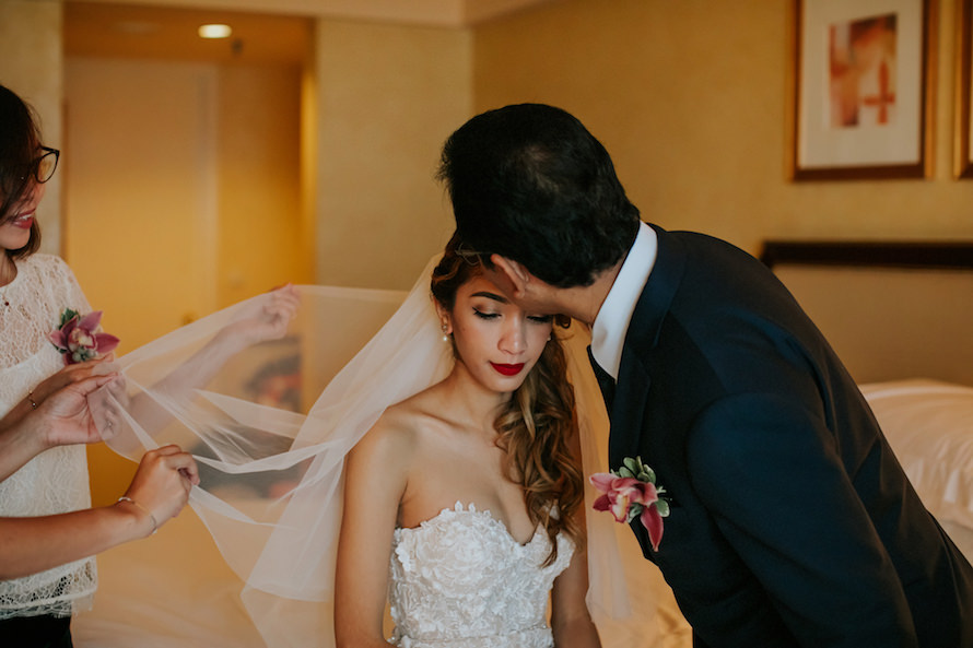 Floral Inspired Wedding Singapore Wedding Photographer