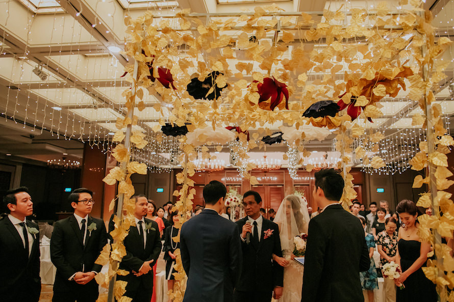 Floral Inspired Wedding Singapore Wedding Photographer