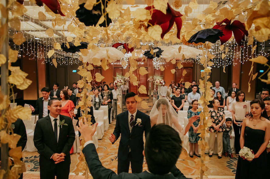 Floral Inspired Wedding Singapore Wedding Photographer
