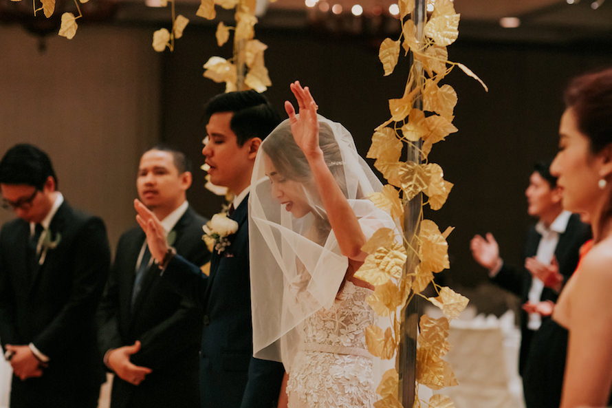 Floral Inspired Wedding Singapore Wedding Photographer