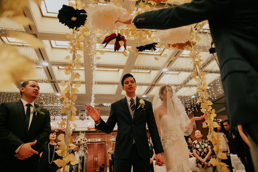Floral Inspired Wedding Singapore Wedding Photographer
