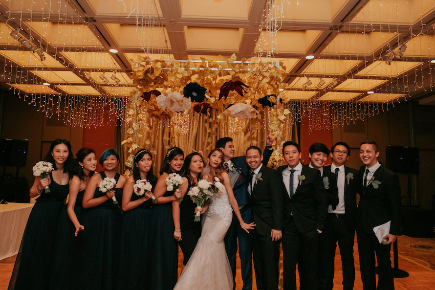 Floral Inspired Wedding Singapore Wedding Photographer