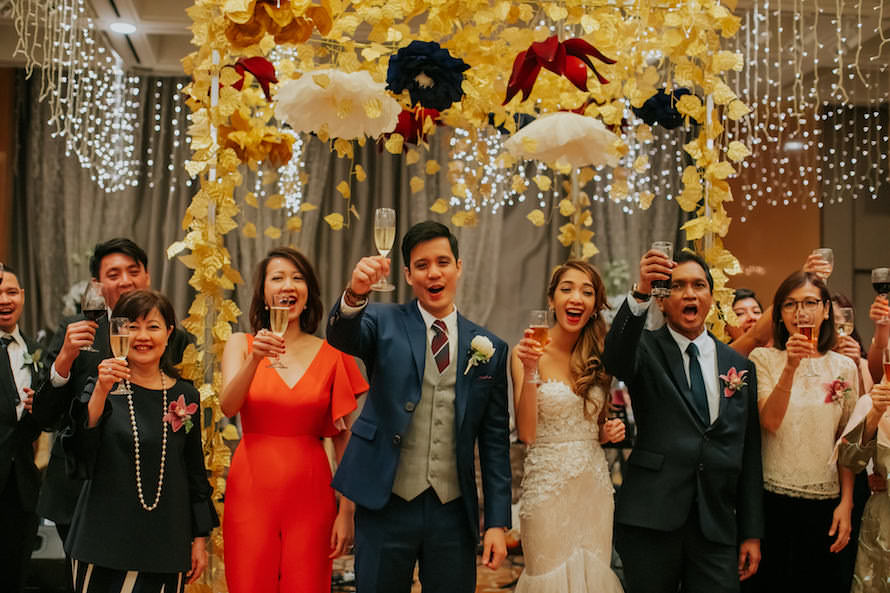 Floral Inspired Wedding Singapore Wedding Photographer
