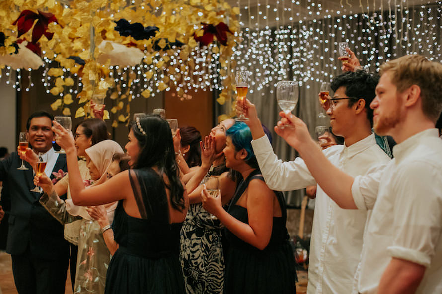 Floral Inspired Wedding Singapore Wedding Photographer