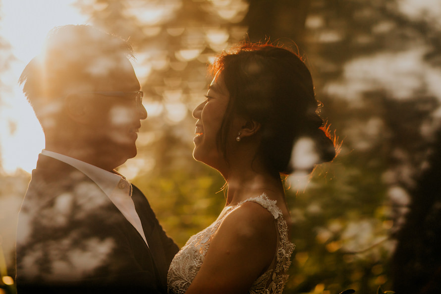 Rustic Woodlands Singapore Pre Wedding Photography